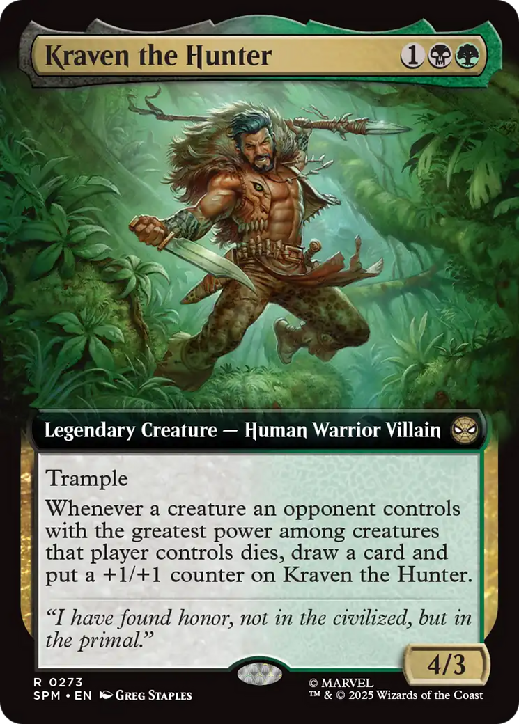 Kraven the Hunter (Extended Art) [Marvel's Spider-Man] | Exor Games Summserside