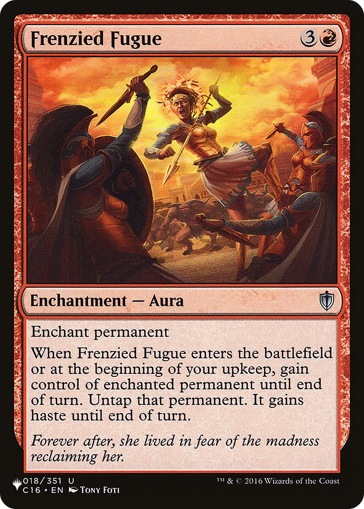 Frenzied Fugue [The List] | Exor Games Summserside