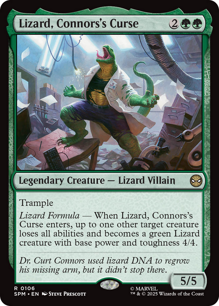 Lizard, Connors's Curse [Marvel's Spider-Man] | Exor Games Summserside