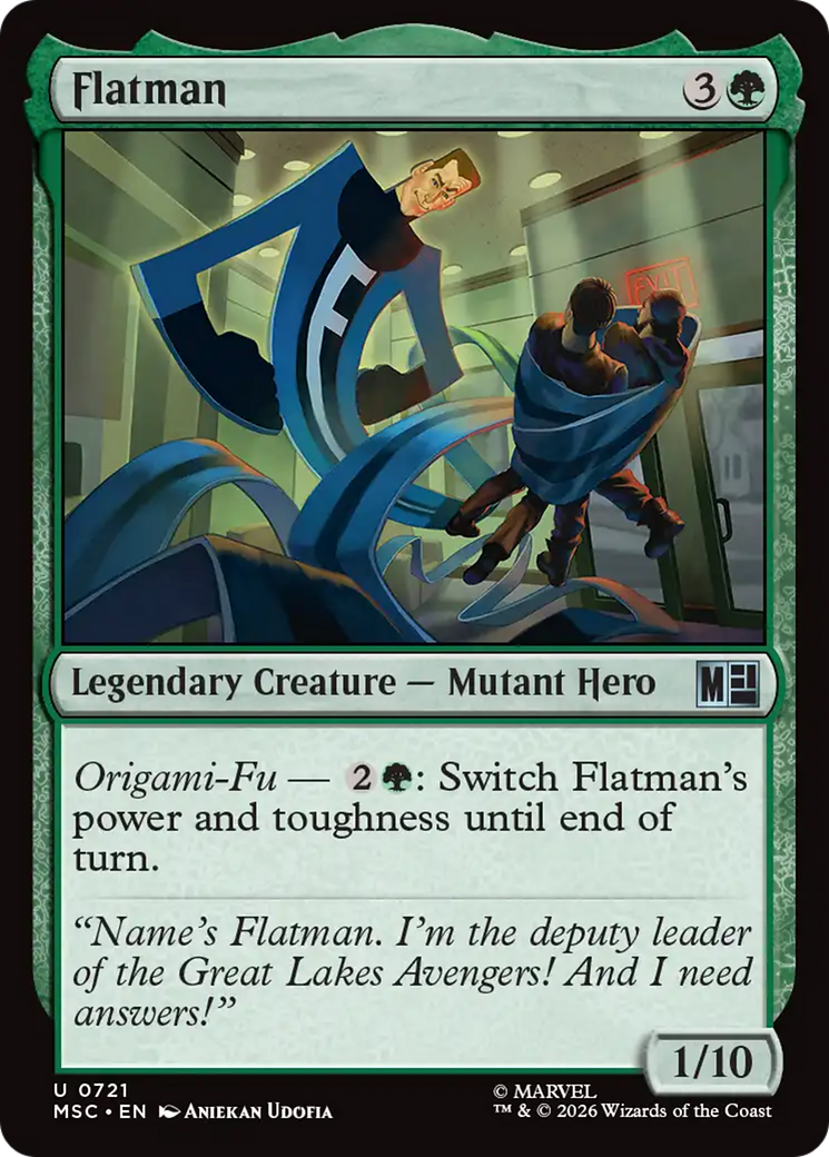 Flatman [Marvel Super Heroes Commander] | Exor Games Summserside