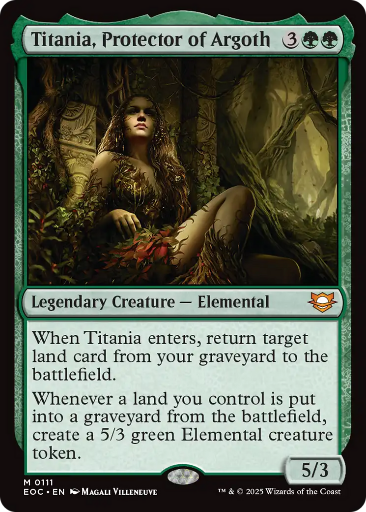 Titania, Protector of Argoth [Edge of Eternities Commander] | Exor Games Summserside