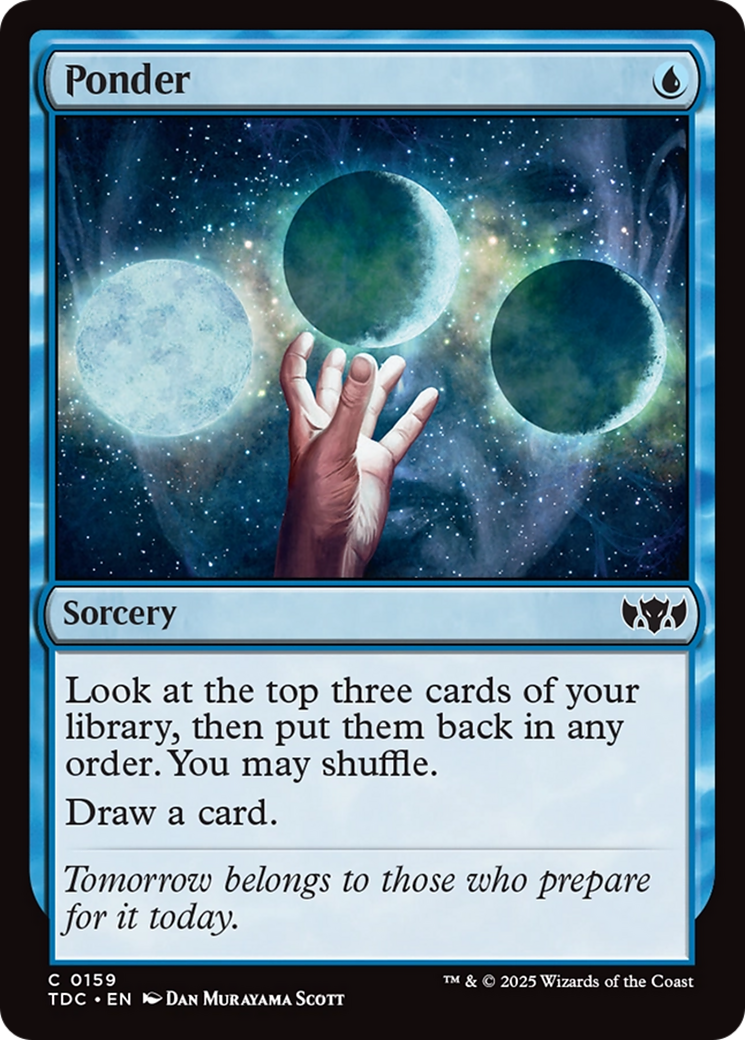 Ponder [Tarkir: Dragonstorm Commander] | Exor Games Summserside