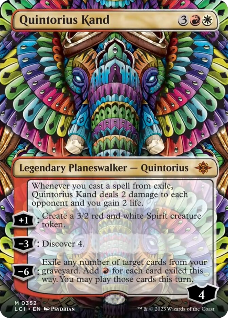 Quintorius Kand (0352) (Borderless) [The Lost Caverns of Ixalan] | Exor Games Summserside