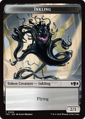 Inkling // Bird Double-Sided Token [Tarkir: Dragonstorm Commander Tokens] | Exor Games Summserside