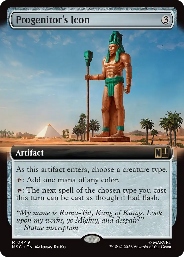 Progenitor's Icon (Extended Art) [Marvel Super Heroes Commander] | Exor Games Summserside
