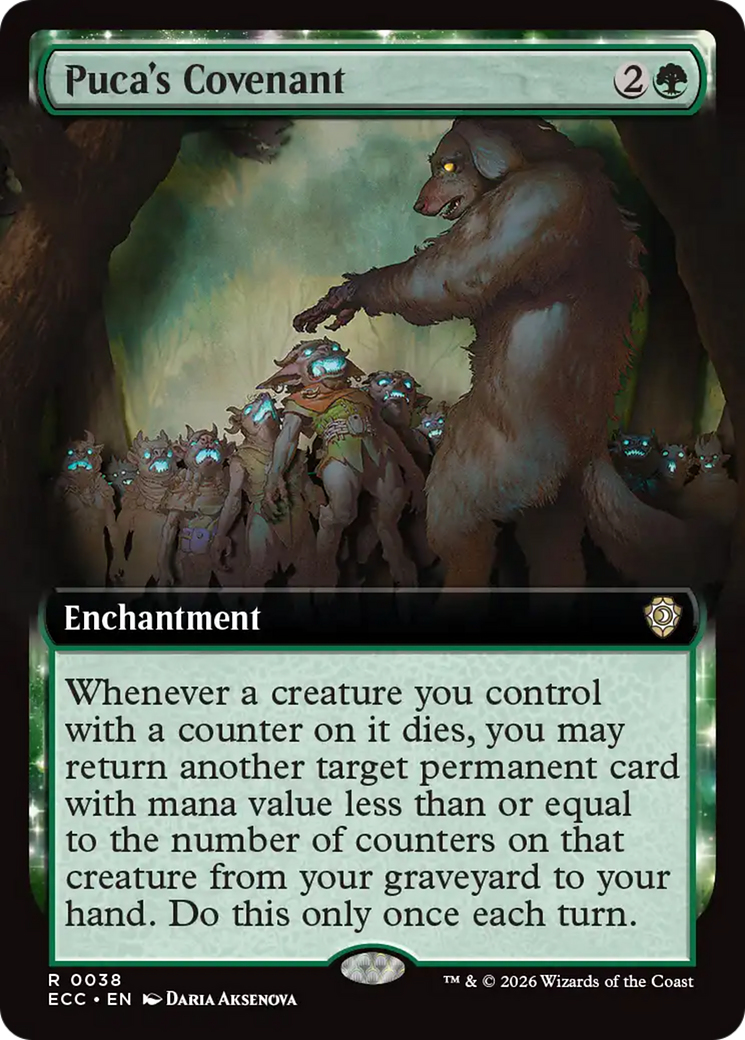 Puca's Covenant (Extended Art) [Lorwyn Eclipsed Commander] | Exor Games Summserside