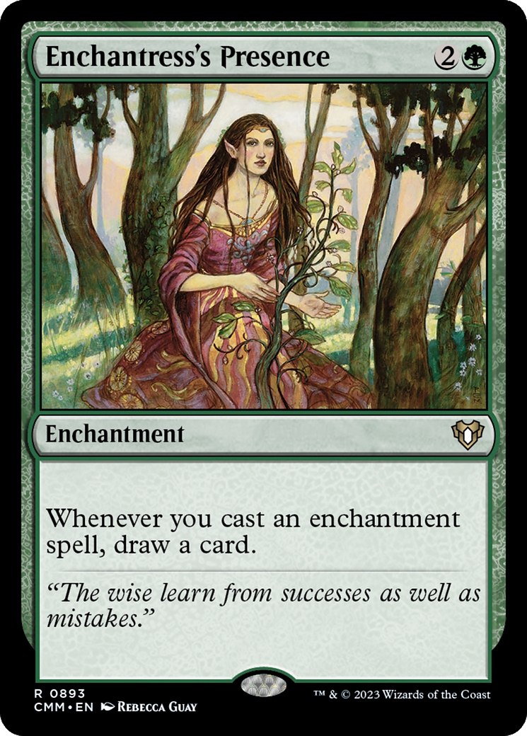 Enchantress's Presence [Commander Masters] | Exor Games Summserside