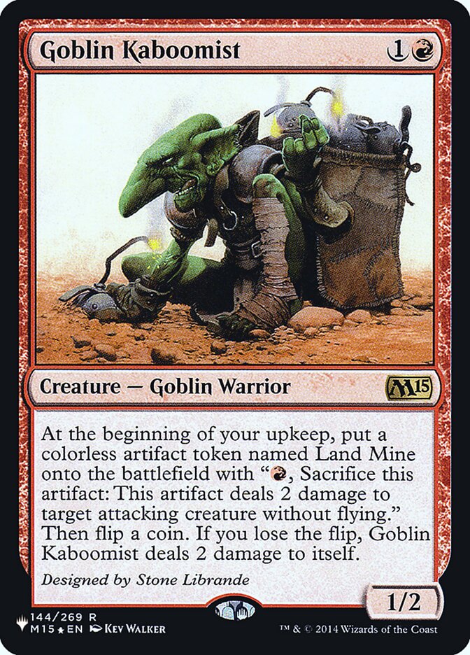 Goblin Kaboomist [Secret Lair: Heads I Win, Tails You Lose] | Exor Games Summserside