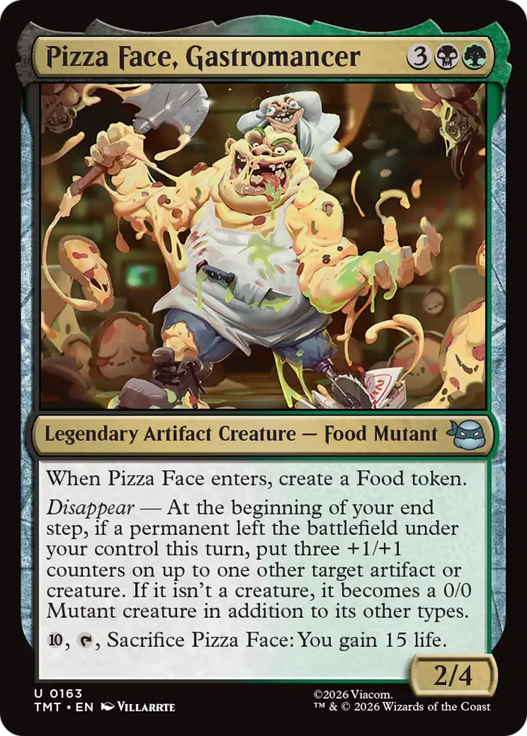 Pizza Face, Gastromancer [Teenage Mutant Ninja Turtles] | Exor Games Summserside