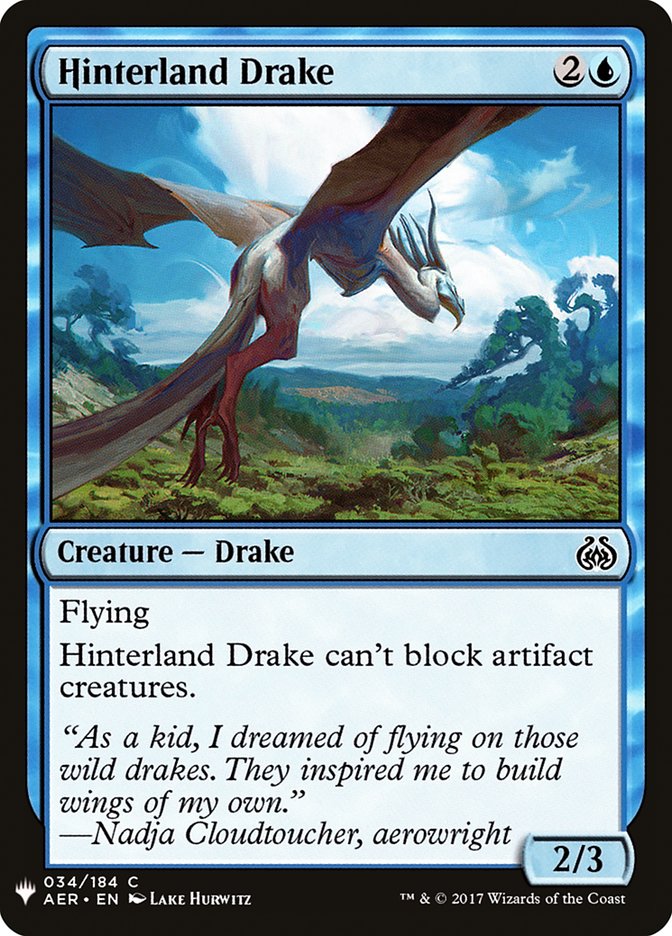 Hinterland Drake [Mystery Booster] | Exor Games Summserside