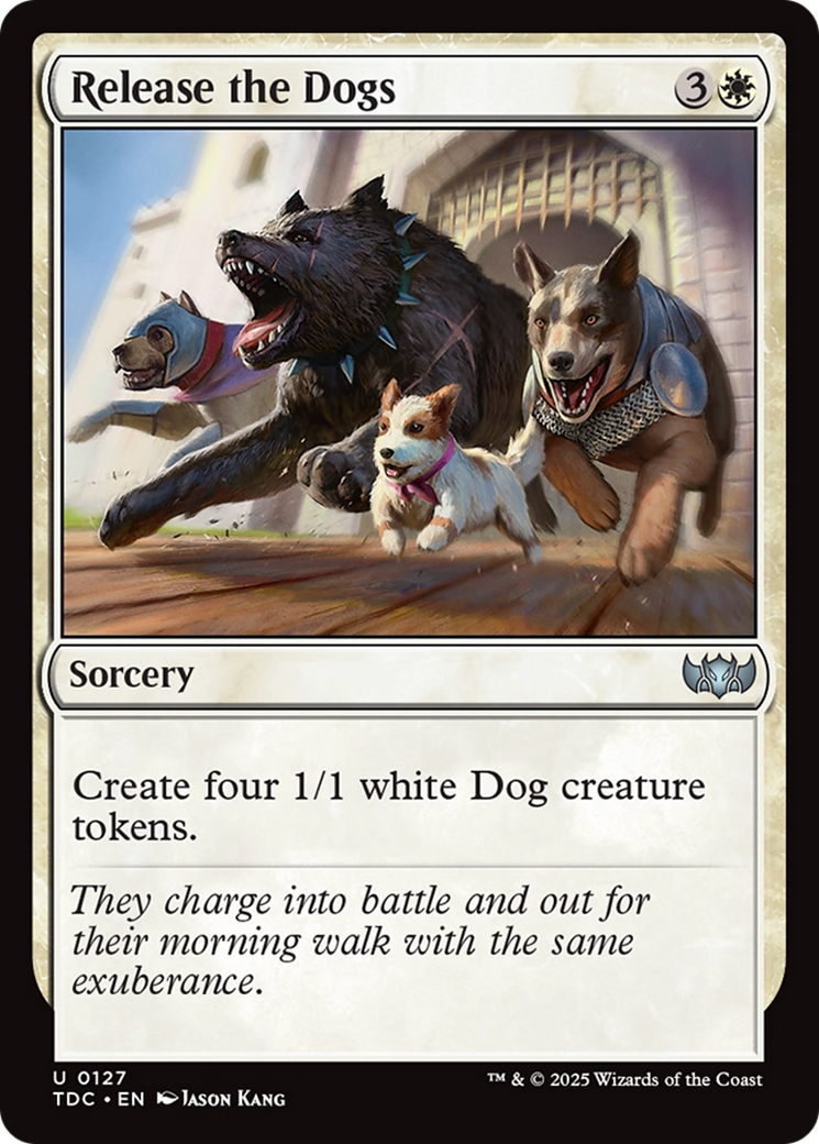 Release the Dogs [Tarkir: Dragonstorm Commander] | Exor Games Summserside