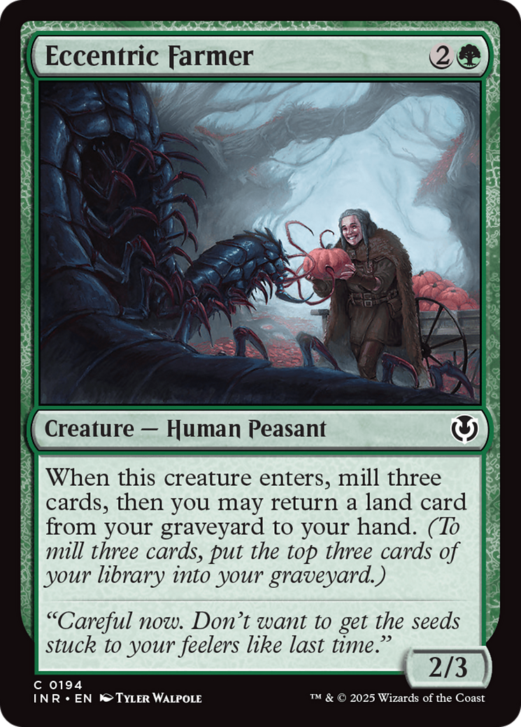 Eccentric Farmer [Innistrad Remastered] | Exor Games Summserside