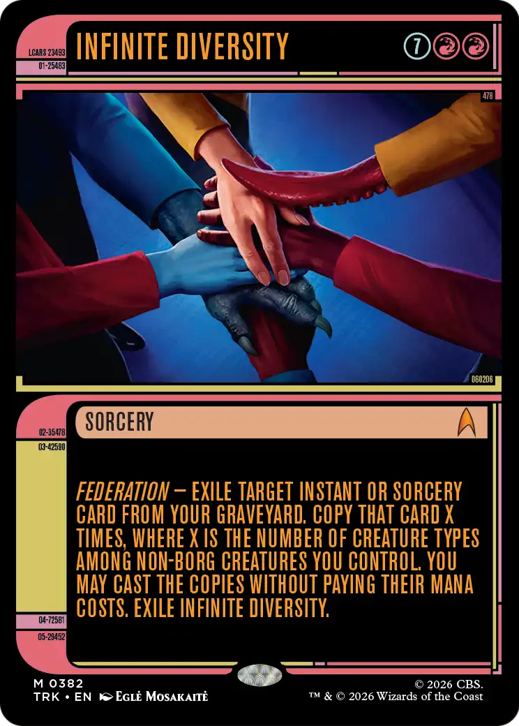 Infinite Diversity (Showcase) [Star Trek] | Exor Games Summserside