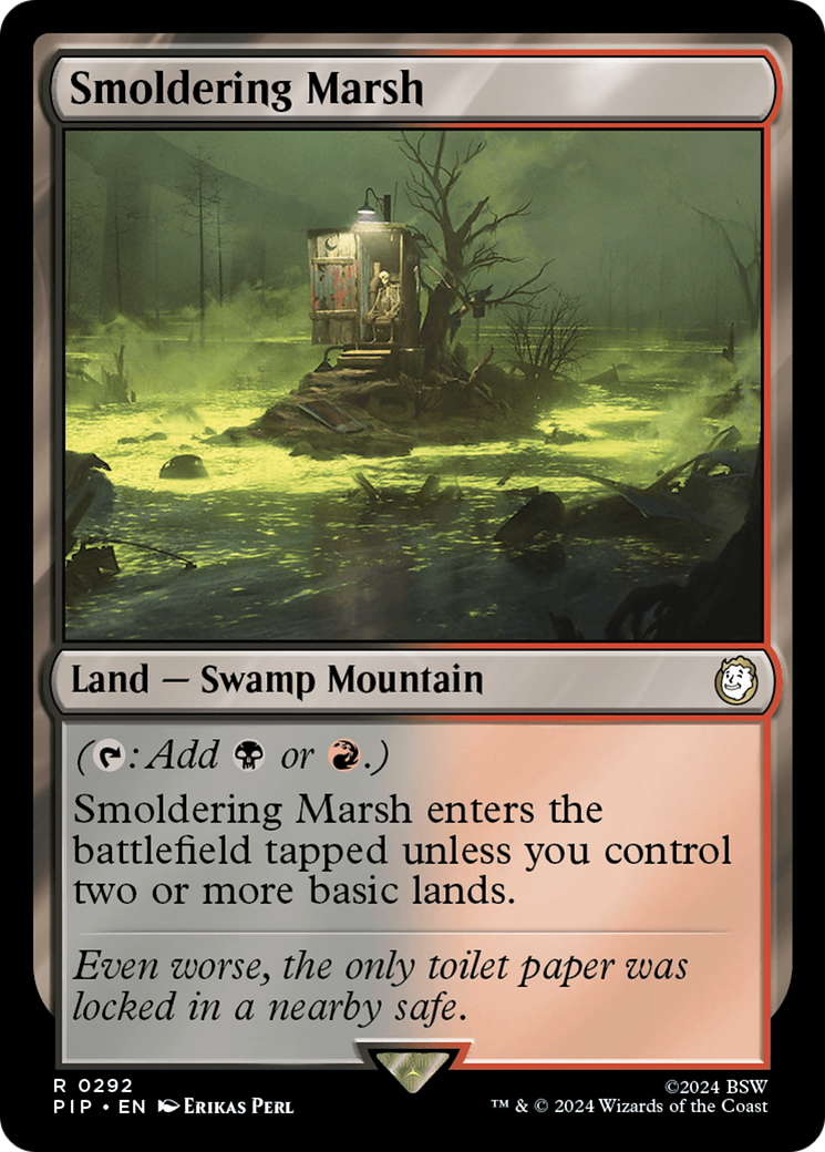 Smoldering Marsh [Fallout] | Exor Games Summserside