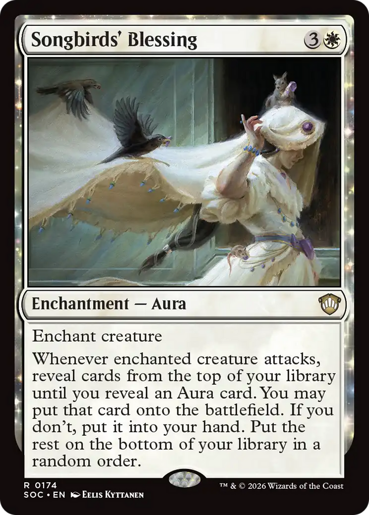 Songbirds' Blessing [Secrets of Strixhaven Commander] | Exor Games Summserside