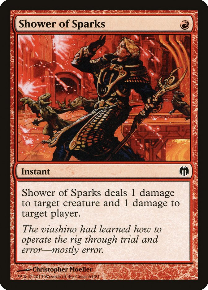 Shower of Sparks [Duel Decks: Heroes vs. Monsters] | Exor Games Summserside