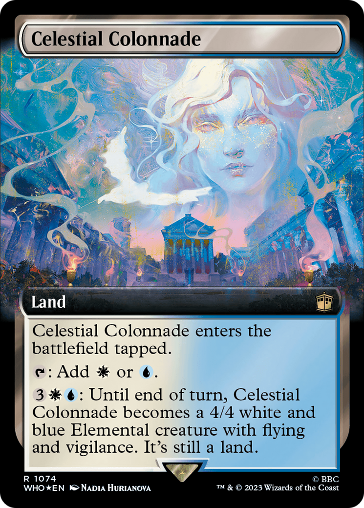 Celestial Colonnade (Extended Art) (Surge Foil) [Doctor Who] | Exor Games Summserside