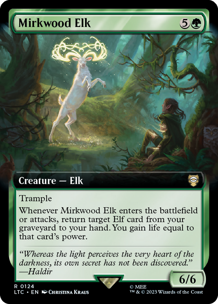 Mirkwood Elk (Extended Art) [The Lord of the Rings: Tales of Middle-Earth Commander] | Exor Games Summserside