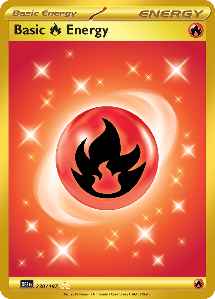 Basic Fire Energy (230/197) [Scarlet & Violet: Obsidian Flames] | Exor Games Summserside