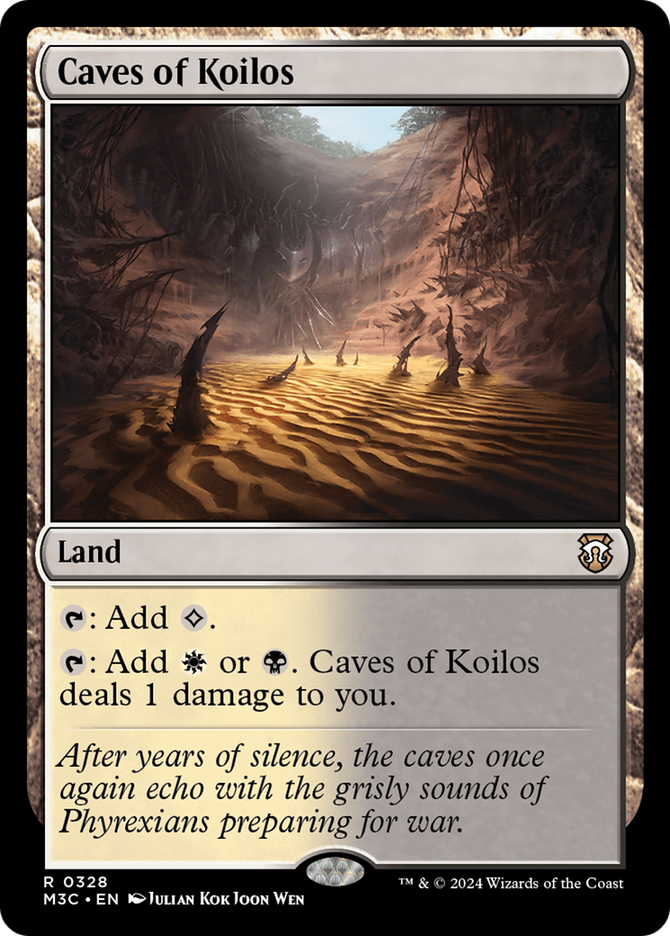 Caves of Koilos (Ripple Foil) [Modern Horizons 3 Commander] | Exor Games Summserside