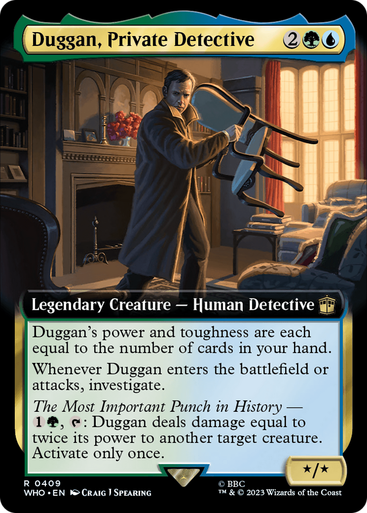 Duggan, Private Detective (Extended Art) [Doctor Who] | Exor Games Summserside