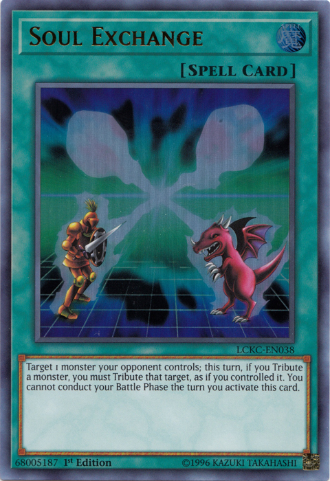 Soul Exchange [LCKC-EN038] Ultra Rare | Exor Games Summserside