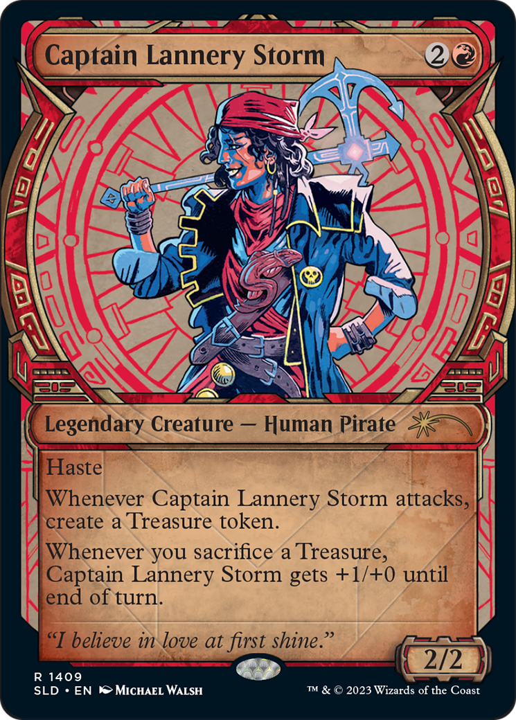 Captain Lannery Storm (Rainbow Foil) [Secret Lair Drop Series] | Exor Games Summserside
