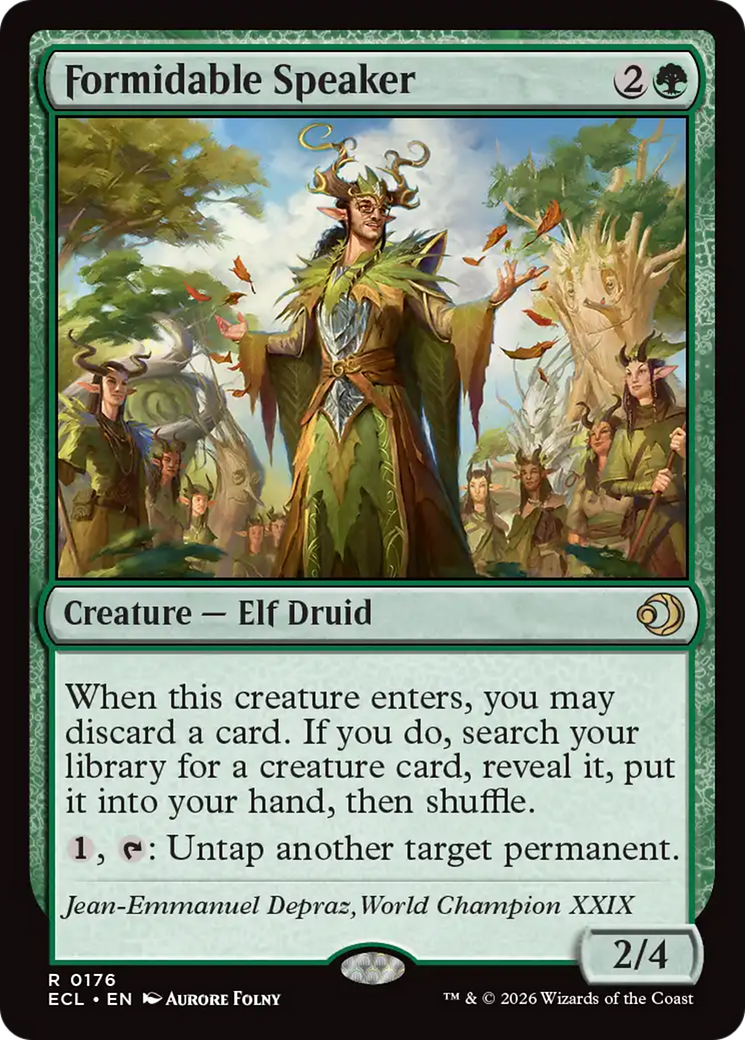 Formidable Speaker [Lorwyn Eclipsed] | Exor Games Summserside