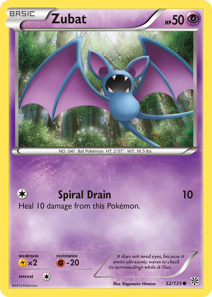 Zubat (52/135) [Black & White: Plasma Storm] | Exor Games Summserside