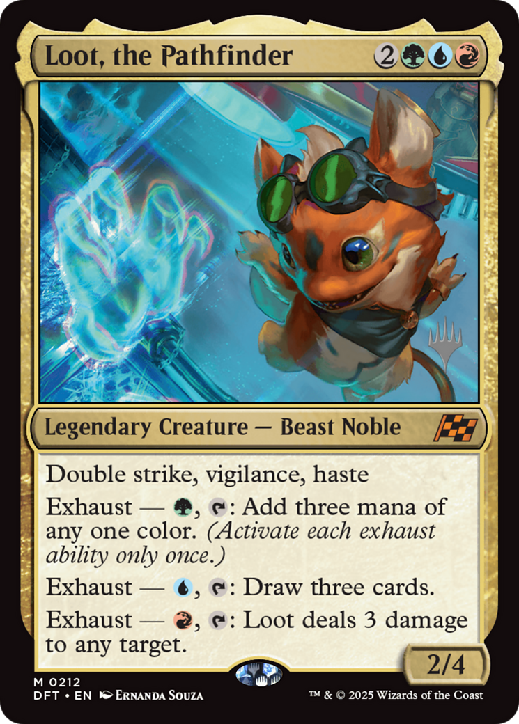 Loot, the Pathfinder (Promo Pack) [Aetherdrift Promos] | Exor Games Summserside