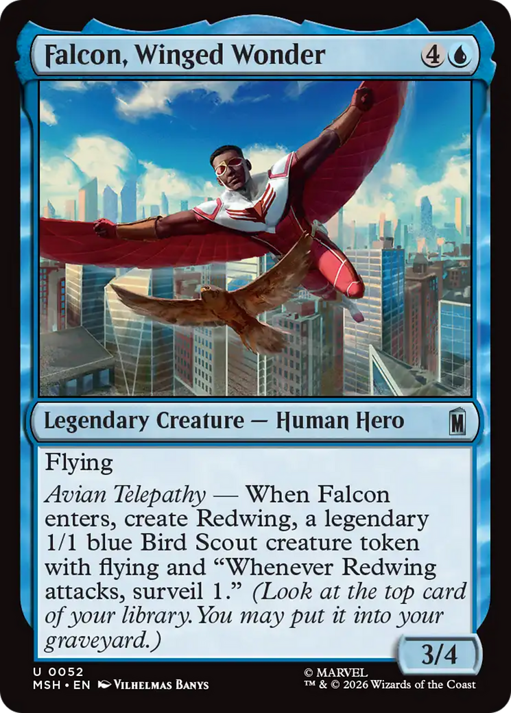 Falcon, Winged Wonder [Marvel Super Heroes] | Exor Games Summserside