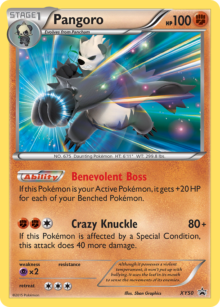 Pangoro (XY50) [XY: Black Star Promos] | Exor Games Summserside