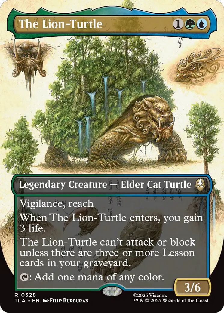 The Lion-Turtle (Borderless) [Avatar: The Last Airbender] | Exor Games Summserside