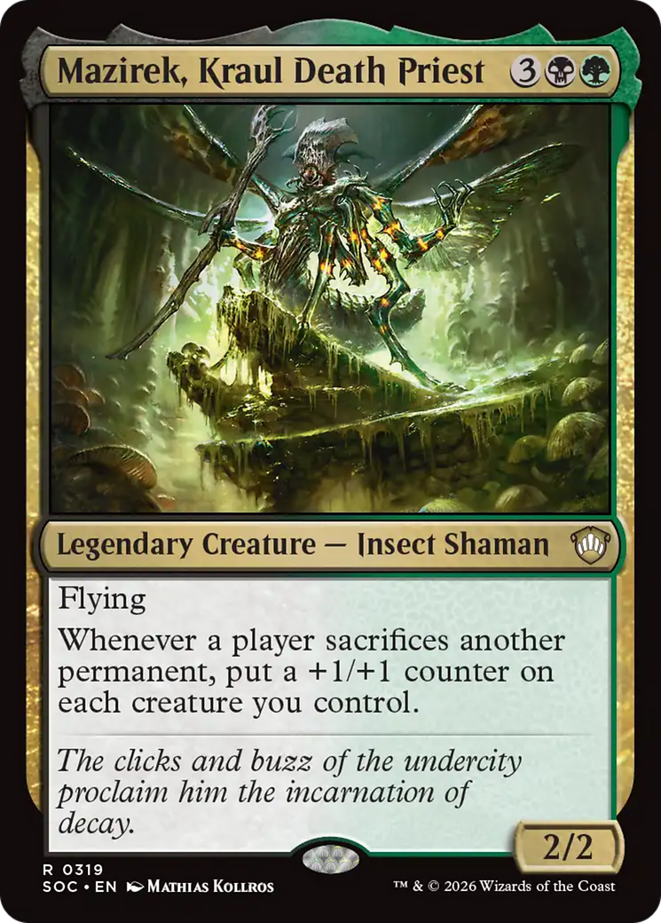 Mazirek, Kraul Death Priest [Secrets of Strixhaven Commander] | Exor Games Summserside