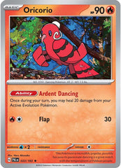 Oricorio (033/193) [Scarlet & Violet: Paldea Evolved] | Exor Games Summserside