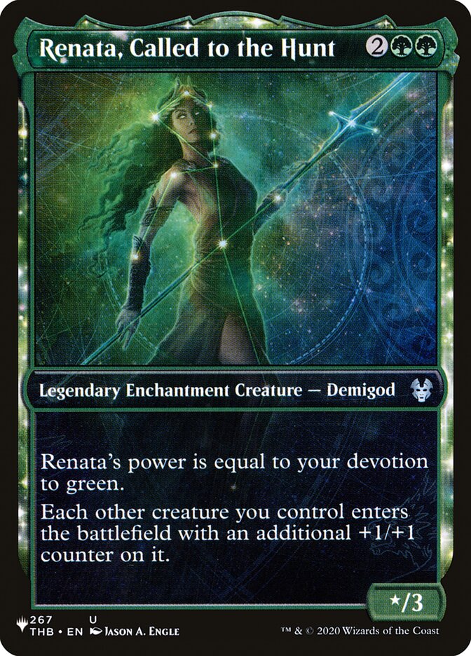 Renata, Called to the Hunt [The List] | Exor Games Summserside