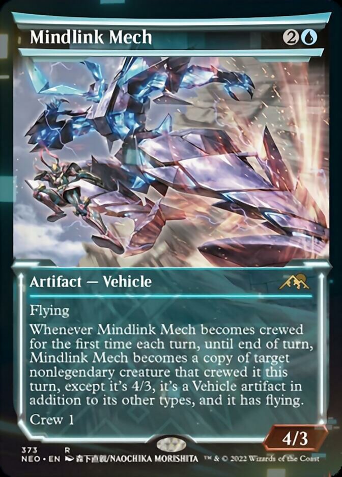 Mindlink Mech (Showcase Soft Glow) [Kamigawa: Neon Dynasty] | Exor Games Summserside