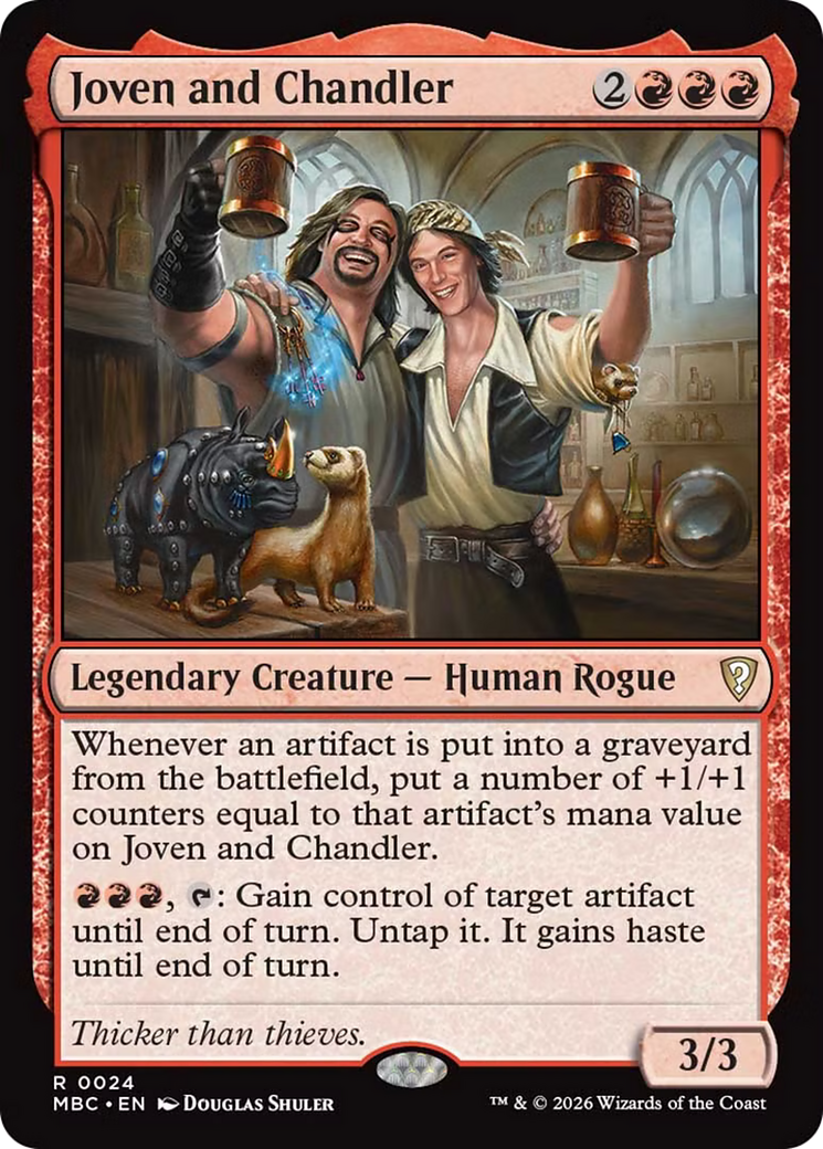 Joven and Chandler [Mystery Booster: Commander Edition] | Exor Games Summserside