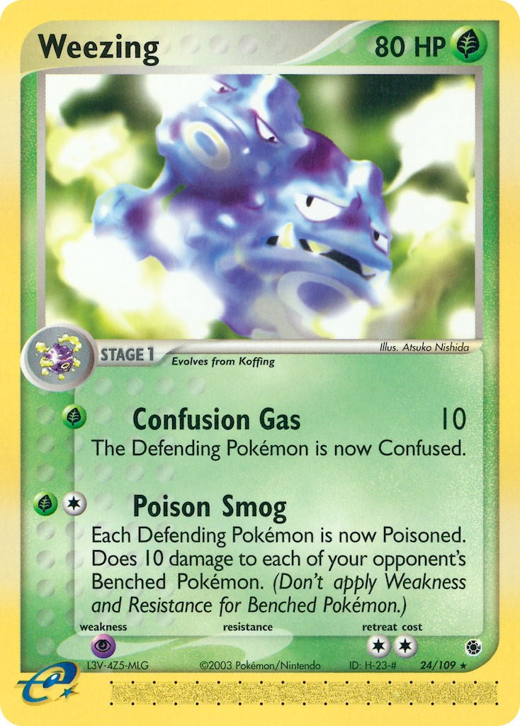 Weezing (24/109) [EX: Ruby & Sapphire] | Exor Games Summserside