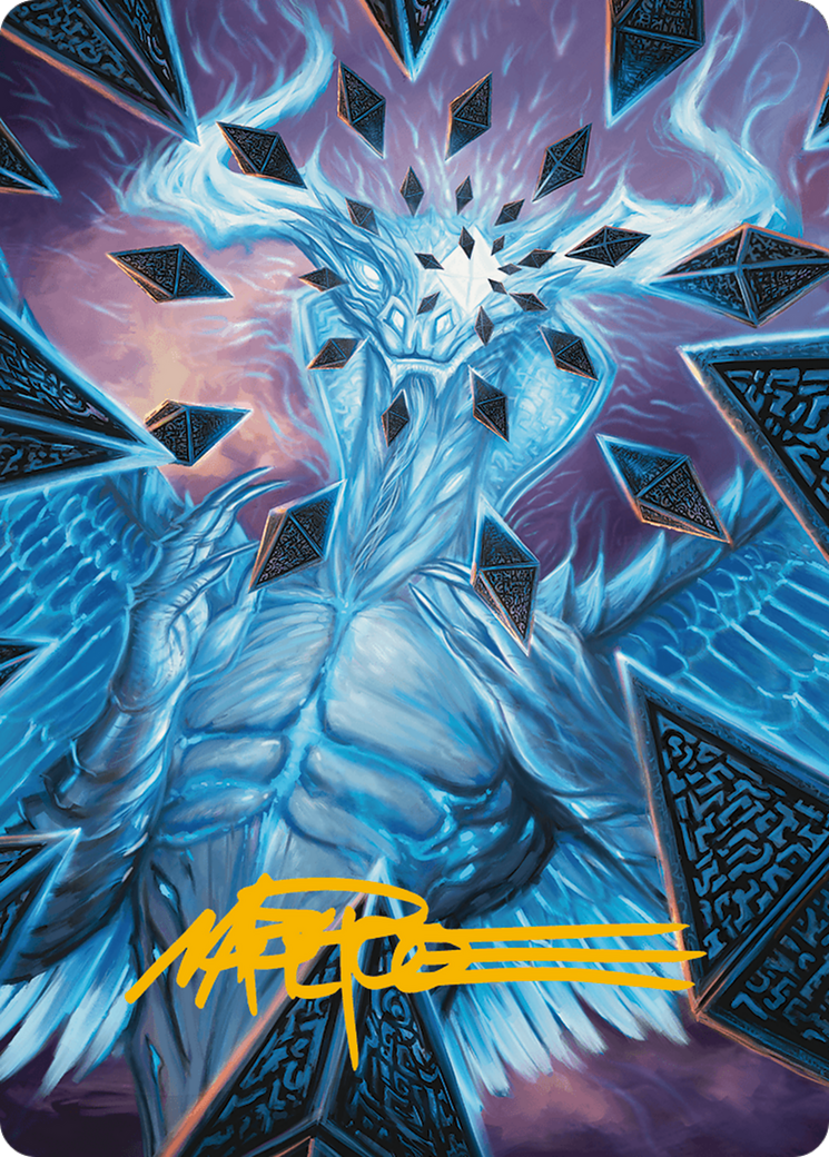 Ugin's Binding Art Card (Gold-Stamped Signature) [Modern Horizons 3 Art Series] | Exor Games Summserside