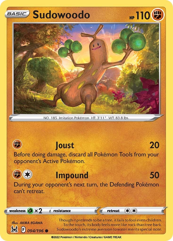 Sudowoodo (094/196) [Sword & Shield: Lost Origin] | Exor Games Summserside