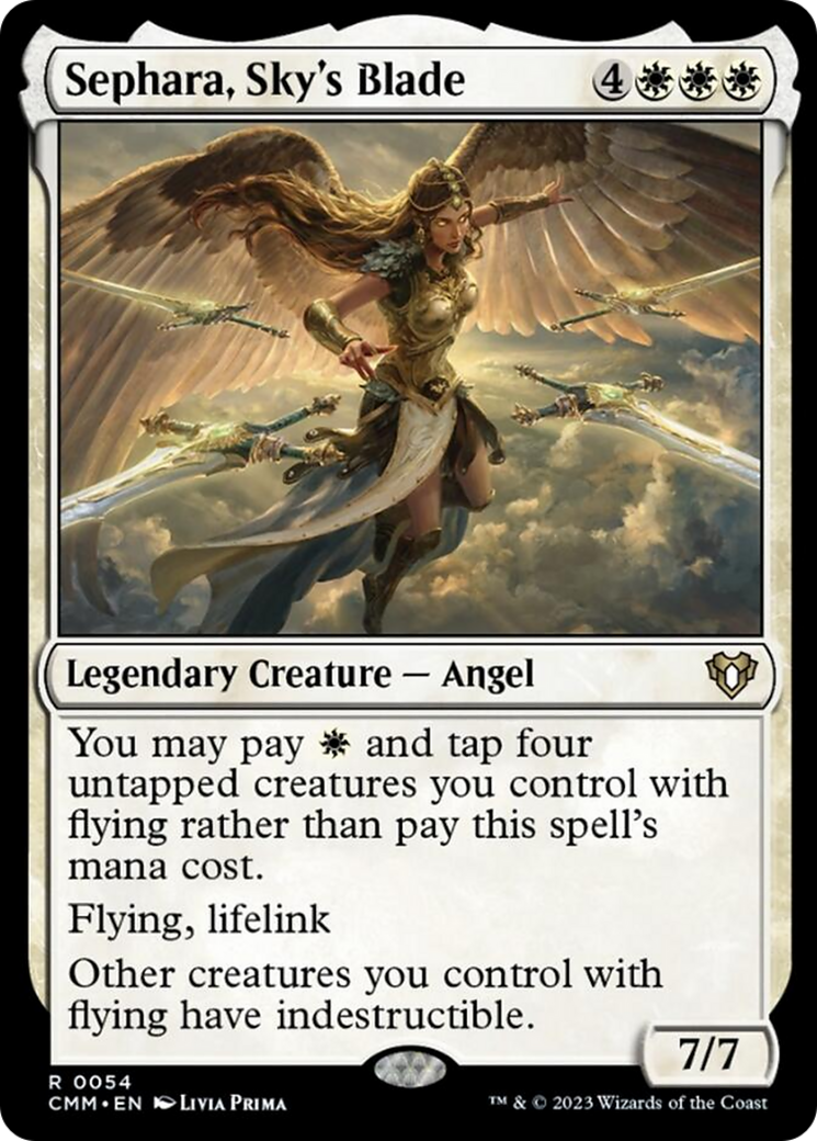 Sephara, Sky's Blade [Commander Masters] | Exor Games Summserside