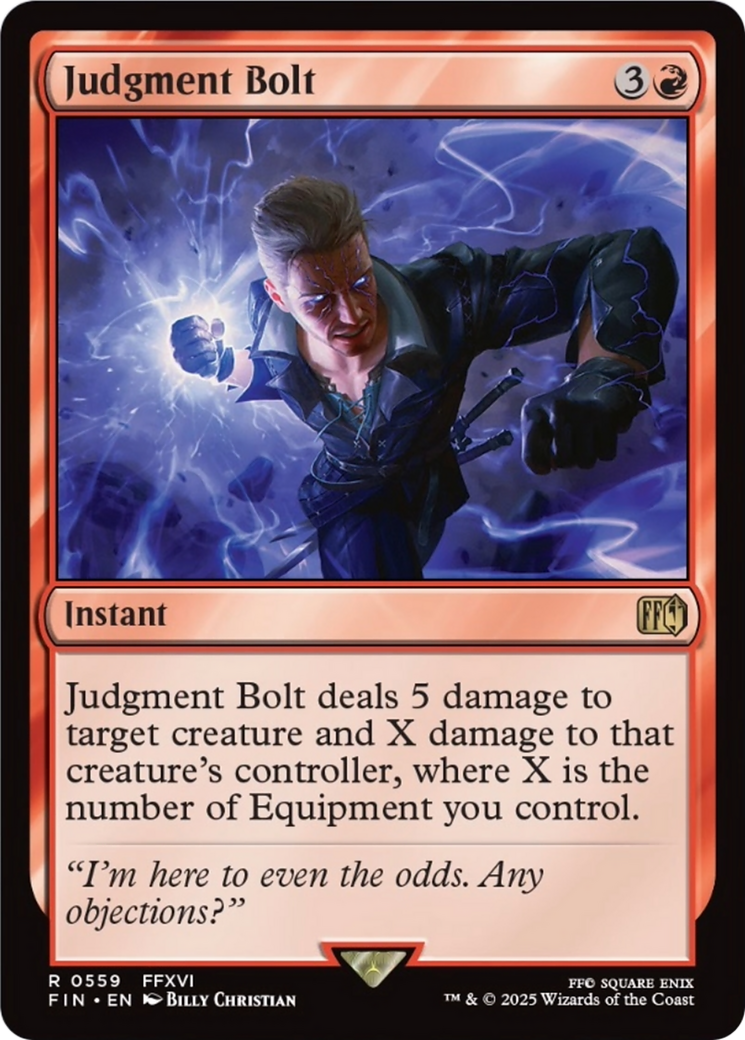 Judgment Bolt [FINAL FANTASY] | Exor Games Summserside