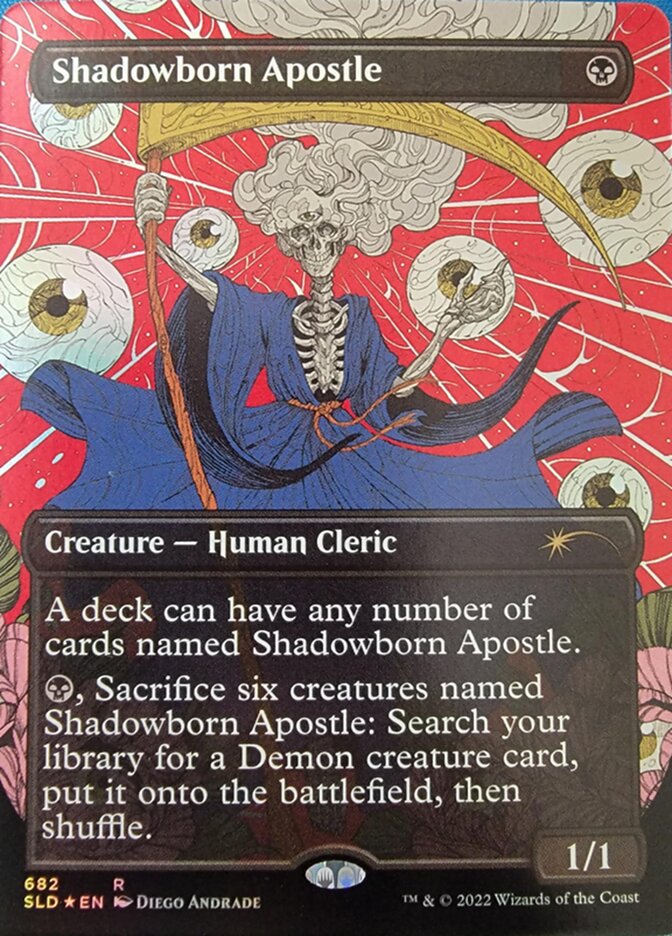 Shadowborn Apostle (Borderless) (682) [Secret Lair Drop Promos] | Exor Games Summserside