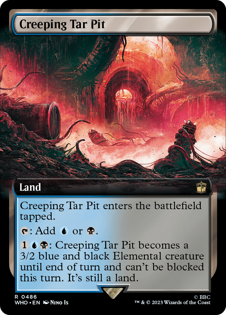 Creeping Tar Pit (Extended Art) [Doctor Who] | Exor Games Summserside