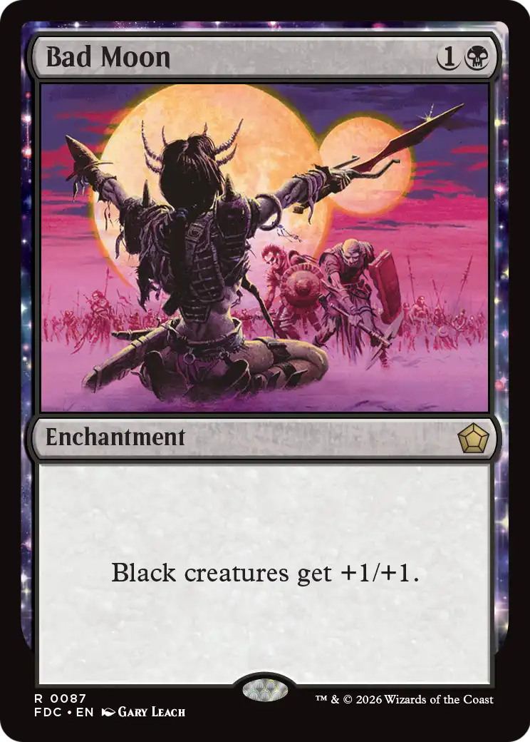 Bad Moon [Foundations Commander] | Exor Games Summserside
