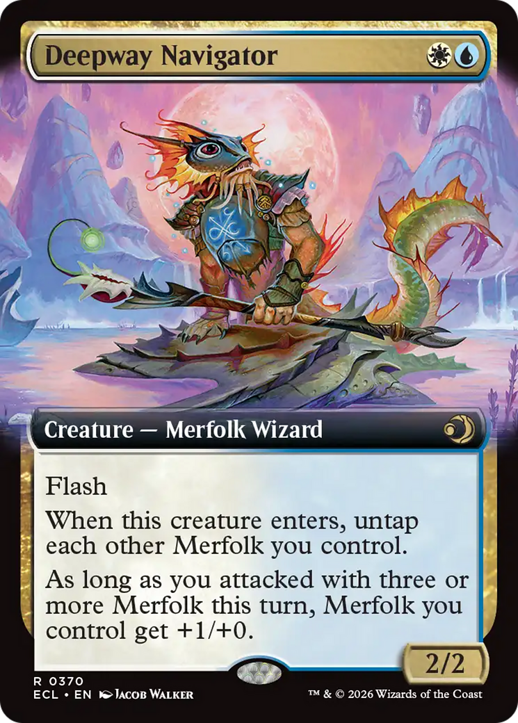 Deepway Navigator (Extended Art) [Lorwyn Eclipsed] | Exor Games Summserside