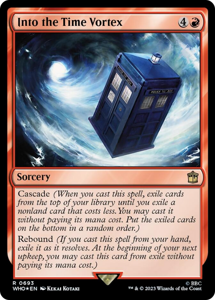 Into the Time Vortex (Surge Foil) [Doctor Who] | Exor Games Summserside