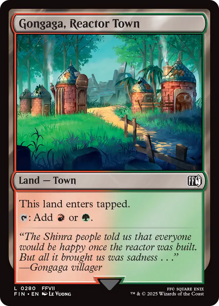 Gongaga, Reactor Town [FINAL FANTASY] | Exor Games Summserside