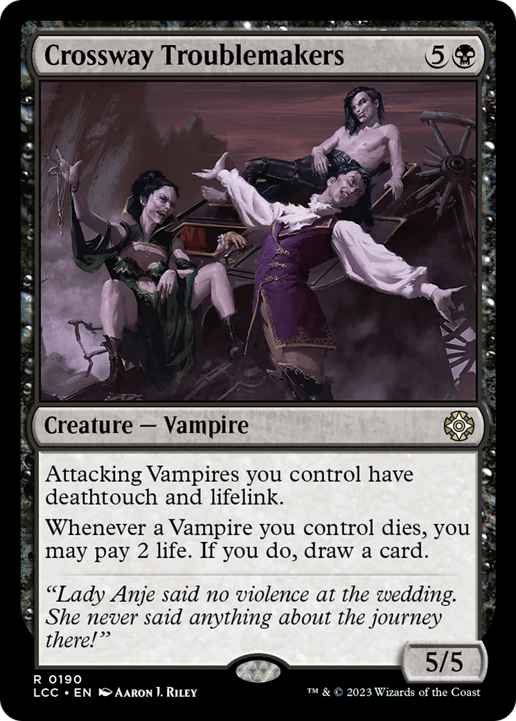 Crossway Troublemakers [The Lost Caverns of Ixalan Commander] | Exor Games Summserside
